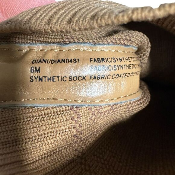 Steve Madden Diani Women's Brown Sock Heeled Calf Boots Size 6 - Picture 9 of 9